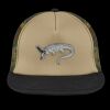 Flat Bill Snapback Trucker Cap Thumbnail