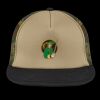 Flat Bill Snapback Trucker Cap Thumbnail