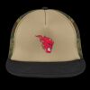 Flat Bill Snapback Trucker Cap Thumbnail