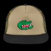 Flat Bill Snapback Trucker Cap Thumbnail