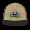 Flat Bill Snapback Trucker Cap Thumbnail
