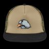 Flat Bill Snapback Trucker Cap Thumbnail