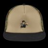 Flat Bill Snapback Trucker Cap Thumbnail