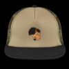 Flat Bill Snapback Trucker Cap Thumbnail