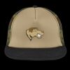 Flat Bill Snapback Trucker Cap Thumbnail