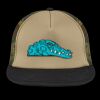 Flat Bill Snapback Trucker Cap Thumbnail