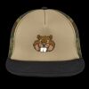 Flat Bill Snapback Trucker Cap Thumbnail