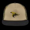 Flat Bill Snapback Trucker Cap Thumbnail
