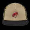 Flat Bill Snapback Trucker Cap Thumbnail