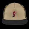Flat Bill Snapback Trucker Cap Thumbnail