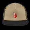 Flat Bill Snapback Trucker Cap Thumbnail