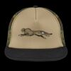 Flat Bill Snapback Trucker Cap Thumbnail