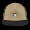 Flat Bill Snapback Trucker Cap Thumbnail