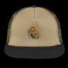 Flat Bill Snapback Trucker Cap Thumbnail