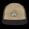 Flat Bill Snapback Trucker Cap Thumbnail