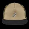 Flat Bill Snapback Trucker Cap Thumbnail