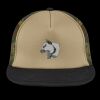Flat Bill Snapback Trucker Cap Thumbnail