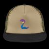 Flat Bill Snapback Trucker Cap Thumbnail