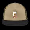 Flat Bill Snapback Trucker Cap Thumbnail