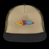 Flat Bill Snapback Trucker Cap Thumbnail