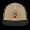Flat Bill Snapback Trucker Cap Thumbnail