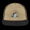 Flat Bill Snapback Trucker Cap Thumbnail