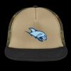 Flat Bill Snapback Trucker Cap Thumbnail