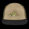 Flat Bill Snapback Trucker Cap Thumbnail