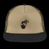 Flat Bill Snapback Trucker Cap Thumbnail