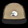 Flat Bill Snapback Trucker Cap Thumbnail