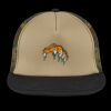 Flat Bill Snapback Trucker Cap Thumbnail