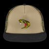 Flat Bill Snapback Trucker Cap Thumbnail