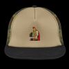 Flat Bill Snapback Trucker Cap Thumbnail