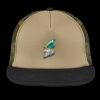Flat Bill Snapback Trucker Cap Thumbnail