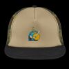 Flat Bill Snapback Trucker Cap Thumbnail