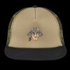 Flat Bill Snapback Trucker Cap Thumbnail