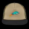 Flat Bill Snapback Trucker Cap Thumbnail
