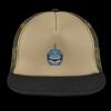 Flat Bill Snapback Trucker Cap Thumbnail