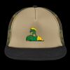 Flat Bill Snapback Trucker Cap Thumbnail