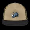 Flat Bill Snapback Trucker Cap Thumbnail