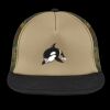 Flat Bill Snapback Trucker Cap Thumbnail