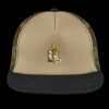 Flat Bill Snapback Trucker Cap Thumbnail