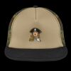 Flat Bill Snapback Trucker Cap Thumbnail