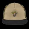 Flat Bill Snapback Trucker Cap Thumbnail