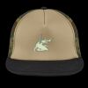 Flat Bill Snapback Trucker Cap Thumbnail