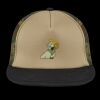 Flat Bill Snapback Trucker Cap Thumbnail