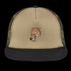 Flat Bill Snapback Trucker Cap Thumbnail