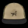 Flat Bill Snapback Trucker Cap Thumbnail