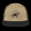 Flat Bill Snapback Trucker Cap Thumbnail