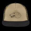 Flat Bill Snapback Trucker Cap Thumbnail
